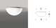 Wall/ceiling luminaire 3123/2460/... | Glashütte Limburg