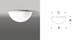 Wall/ceiling luminaire 3123/2460/... | Glashütte Limburg