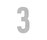House No. concrete stone grey/for engrav | Serafini