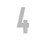 House No. concrete stone grey/for engrav | Serafini