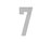 House No. concrete stone grey/for engrav | Serafini
