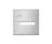 Pictogram, stainless steel/self-adhesive | Serafini