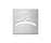 Pictogram, stainless steel/self-adhesive | Serafini