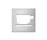 Pictogram, stainless steel/self-adhesive | Serafini