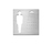 Pictogram, stainless steel/self-adhesive | Serafini