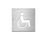 Pictogram, stainless steel/ screw fittin | Serafini