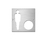 Pictogram, stainless steel/ screw fittin | Serafini