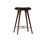 Stool - Dark stained hardwood | mater