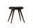 Stool - Dark stained hardwood | mater