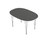 Table Series span legs | Fritz Hansen