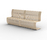 Multi C Bench | Green Furniture Sweden