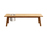 Tiera Outdoor Bench | Deesawat