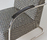 1930s tubular steel armchair with Art Deco fabric | ZEITLOS – BERLIN