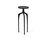 Bridger Bronze Side Table | CASTE