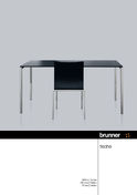 Brunner stühle/tische