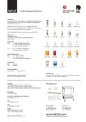 Neoz Lighting Neoz Cordless Lighting Specification 2010