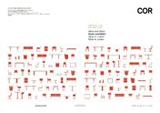 COR COR Tables and chairs