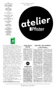 Atelier Pfister Journal 01