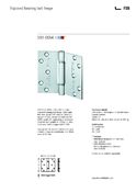 FSB Exposed bearing butt hinge