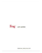 Frag Frag General Catalogue 2011