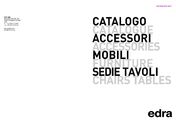 edra Catalogue Accessories, Furniture, Chairs and Tables