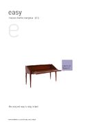 Cerruti Baleri Easy eata sheet