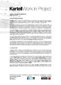 Kartell Kartell_Work In Project_2012