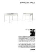 Porro showcase table