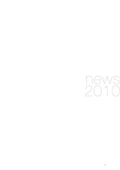 MDF Italia-MDF Italia News 2010-1