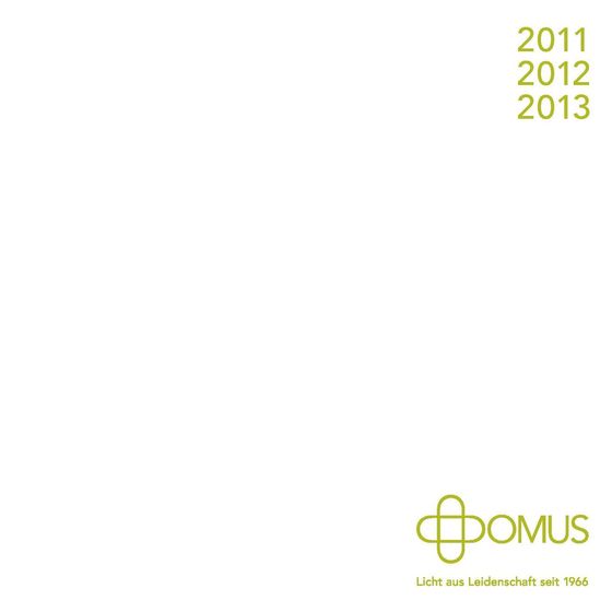 Domus-Domus  2011 | 2012 | 2013-1