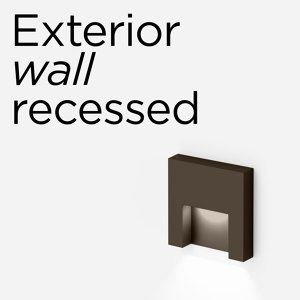 EXTERIOR WALL RECESSED
