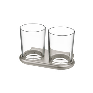 GLASS HOLDER AND DOUBLE GLASS HOLDER