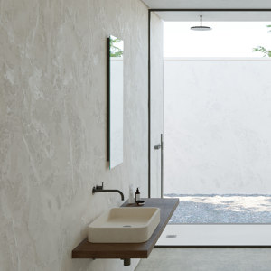Essencial, minimalist washbasins and shower trays
