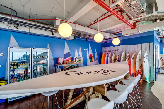 Google Israel Office Tel Aviv by Evolution Design | Office facilities