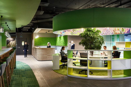 Sberbank By Evolution Design Office Facilities