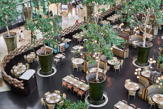 RISE Restaurant at Marina Bay Sands by Aedas | Hotel interiors