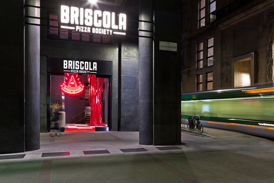 Briscola - Pizza Society | Restaurant interiors | Fabio Novembre