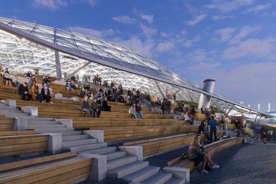 diller scofidio + renfro-led team opens moscow's first large-scale park in  50 years - Moscow, Russia