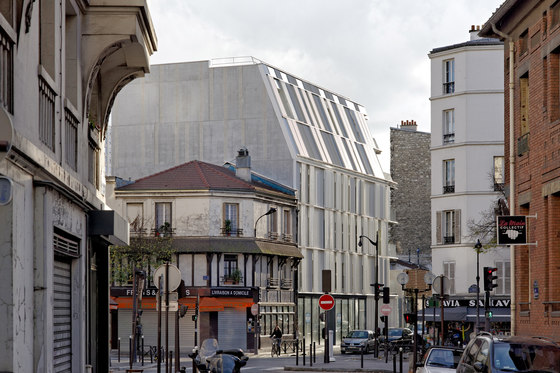 Social Housing rue Castagnary by Dietmar Feichtinger Architectes ...