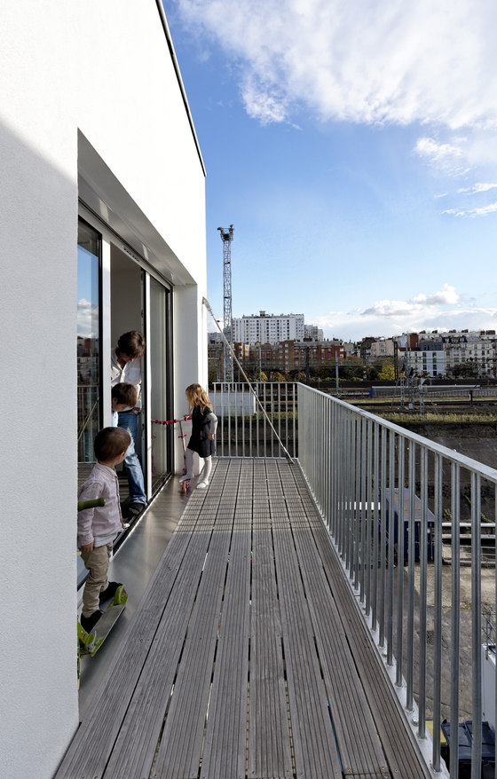 Social Housing rue Castagnary | Apartment blocks | Dietmar Feichtinger Architectes