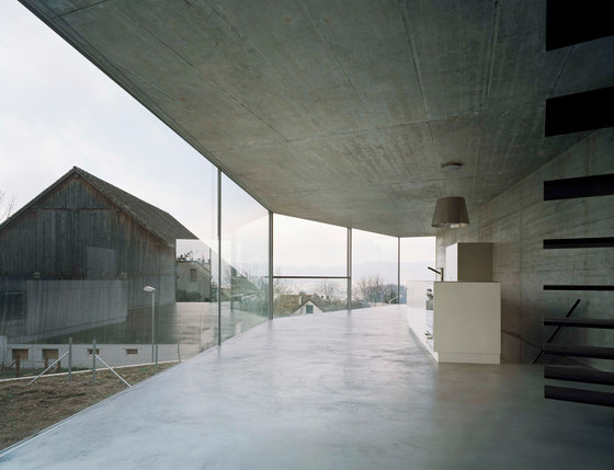 House with one wall | Detached houses | Christian Kerez