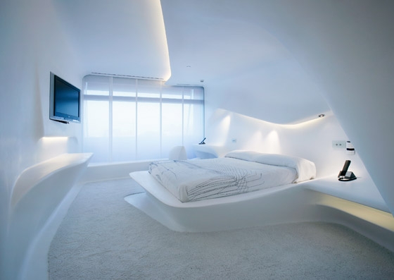 Hotel Puerta America, 1st floor | Hotel interiors | Zaha Hadid Architects