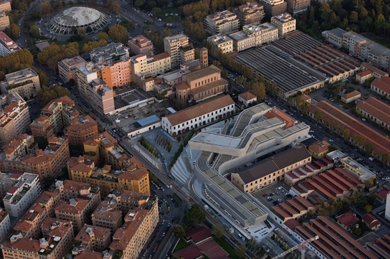 Contemporary Arts Centre 'MAXXI' Rome by Zaha Hadid Architects | Museums