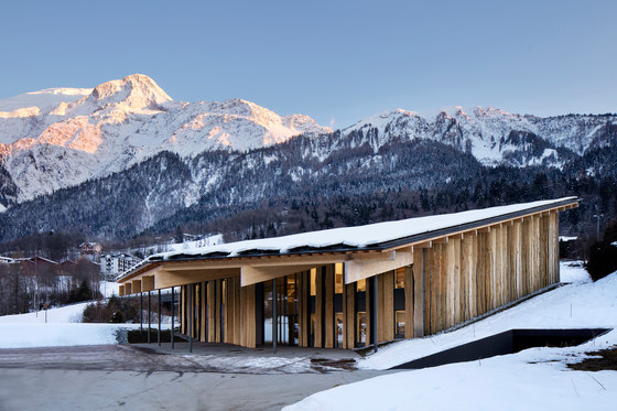 Mont-Blanc Base Camp by Kengo Kuma | Office buildings