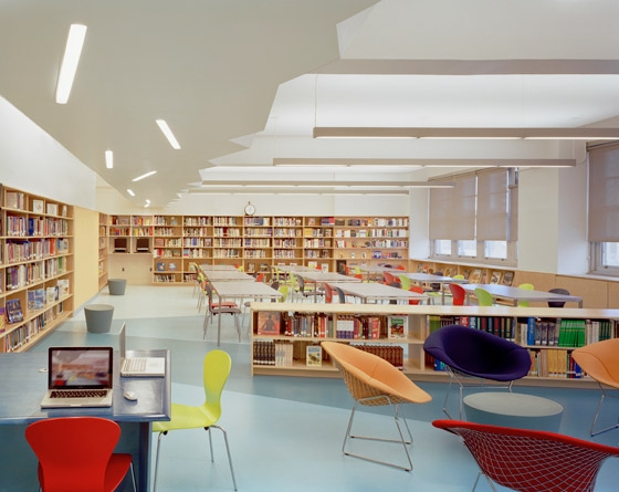 A. E. Smith High School Library | Musei | Atelier Pagnamenta Torriani