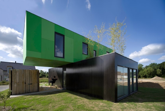 Crossbox de CG Architectes | Casas Unifamiliares