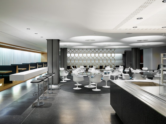 WGV Cafeteria by pfarré lighting design | Café interiors