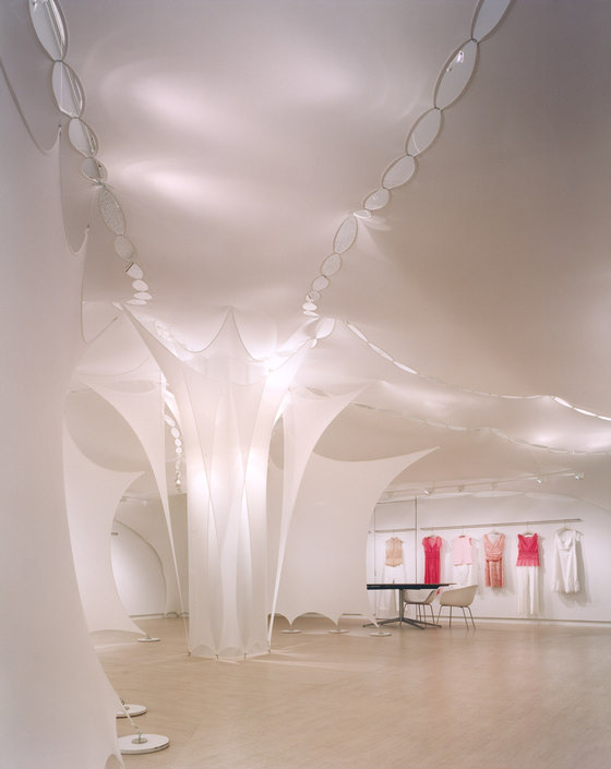 Elie Tahari Fashion Showroom by Gisela Stromeyer Design | Shop interiors