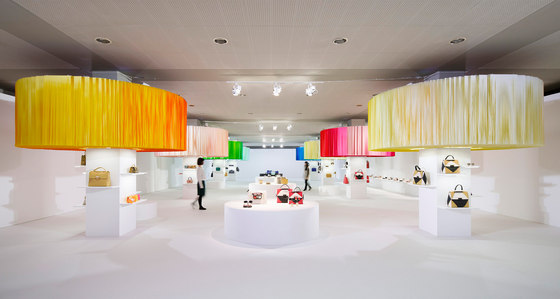 Installation for FURLA / hanami | Shop interiors | Emmanuelle Moureaux Architecture + Design