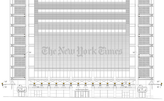New York Times Building by OVI - Office for Visual Interaction | Office buildings